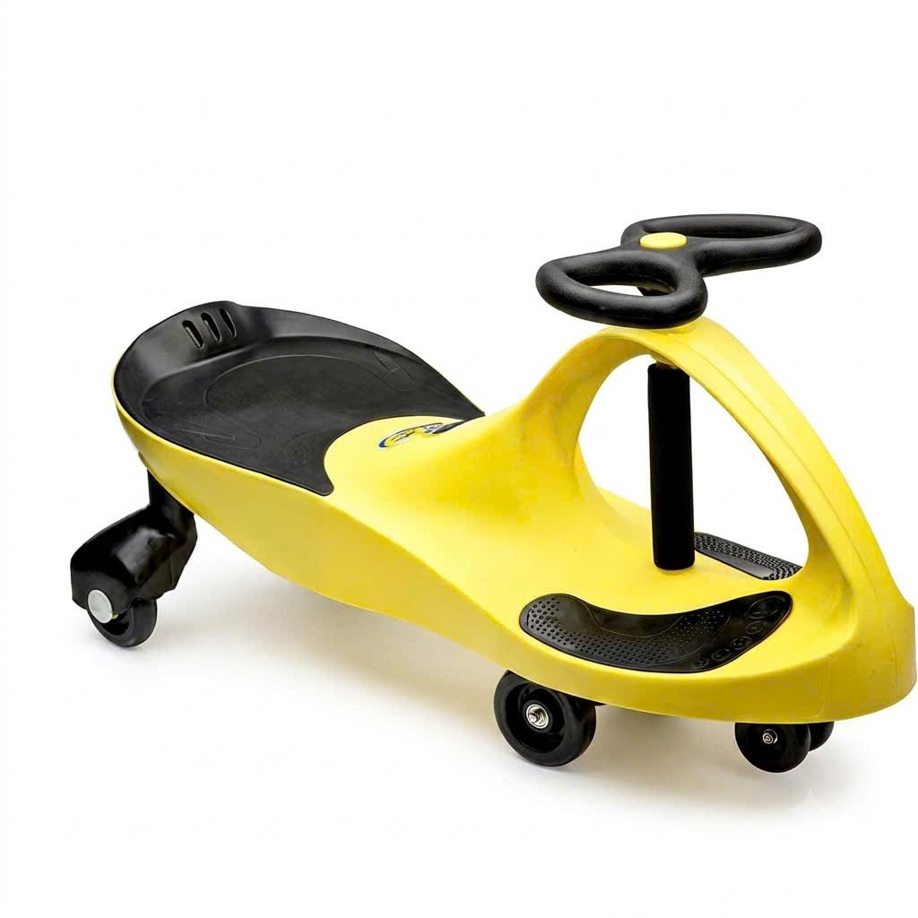 PlasmaCar Original Ride On Toy, Plasma Car for Kids, Yellow/Black