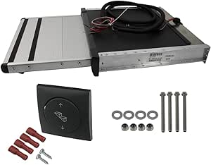 Marchepied électrique 12V Aluminium 70cm - Lippert P45 Camping-car