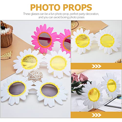 STOBOK 8 occhiali da sole a forma di margherita
