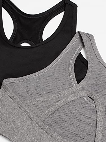 Fruit of the Loom Girls' Stay Dry Racerback Sports Bra2