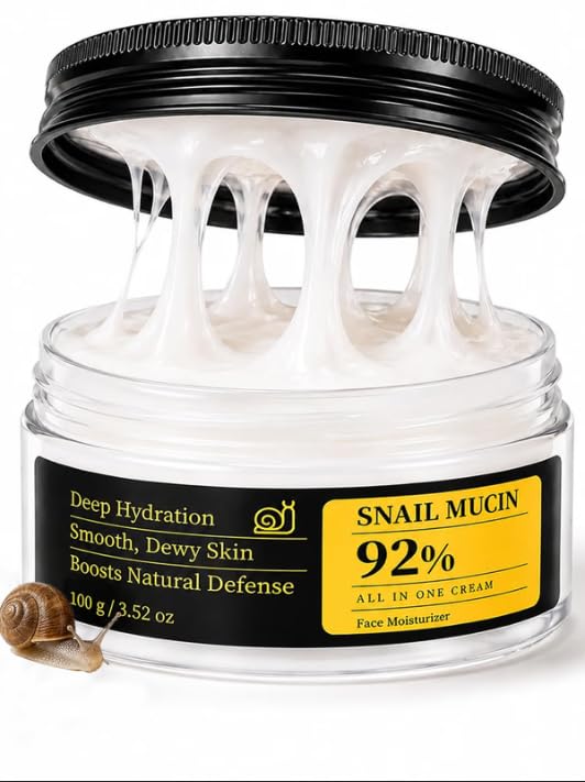 Snail Mucin Moisturizer, 3.52 oz * 1 Pack Deep Hydrating Facial Moisturizer