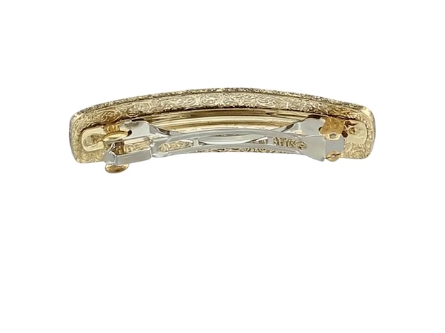 Watch 1928 Jewelry Womens Gold-Tone Floral Hair Barrette  display picture 2