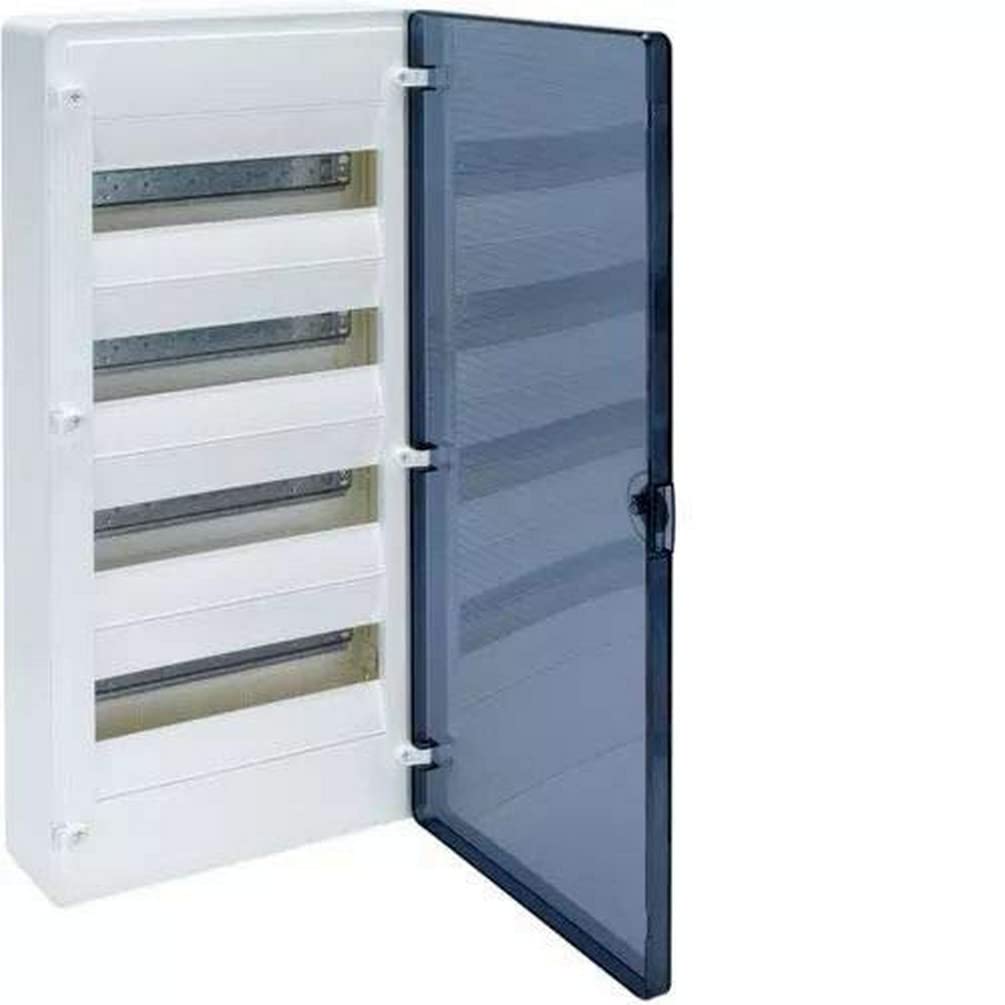 Caja VF tableau électrique nu 48 modules saillie 4 rangées porte bornier terre