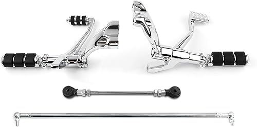 Miniatura 4 de XMT-MOTO clavijas de control delantero varillajes para Harley Sportster 1200 883 XL hierro 2004-2013