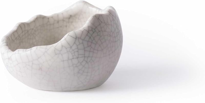 Tigela de Cerâmica para Terrário Galapagos 05457, Modelo Egg Dish, 14 x 14 x 7 cm, 281 g