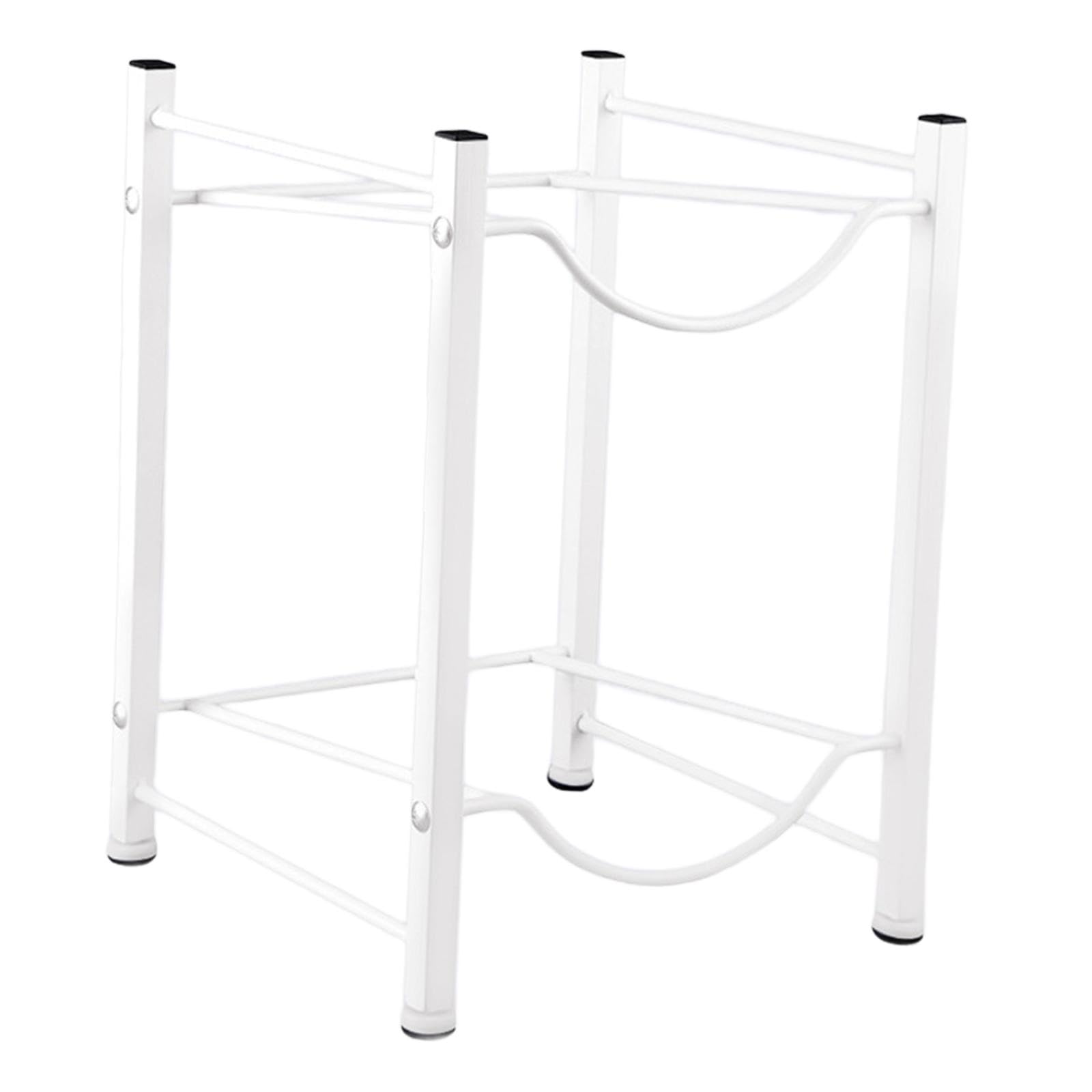 Supporto in Metallo per Bottiglie D'acqua Da 5, bianco