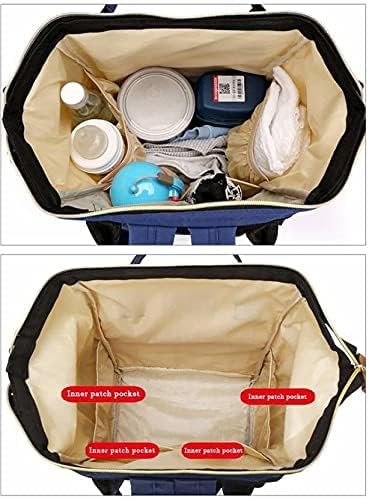 Image of Chinmay Kids Baby Diaper Backpack for New Born Baby Mother /Mom Stylish Polyester Organizer Bag for Casual Travel Outing & Traveling - Multicolor