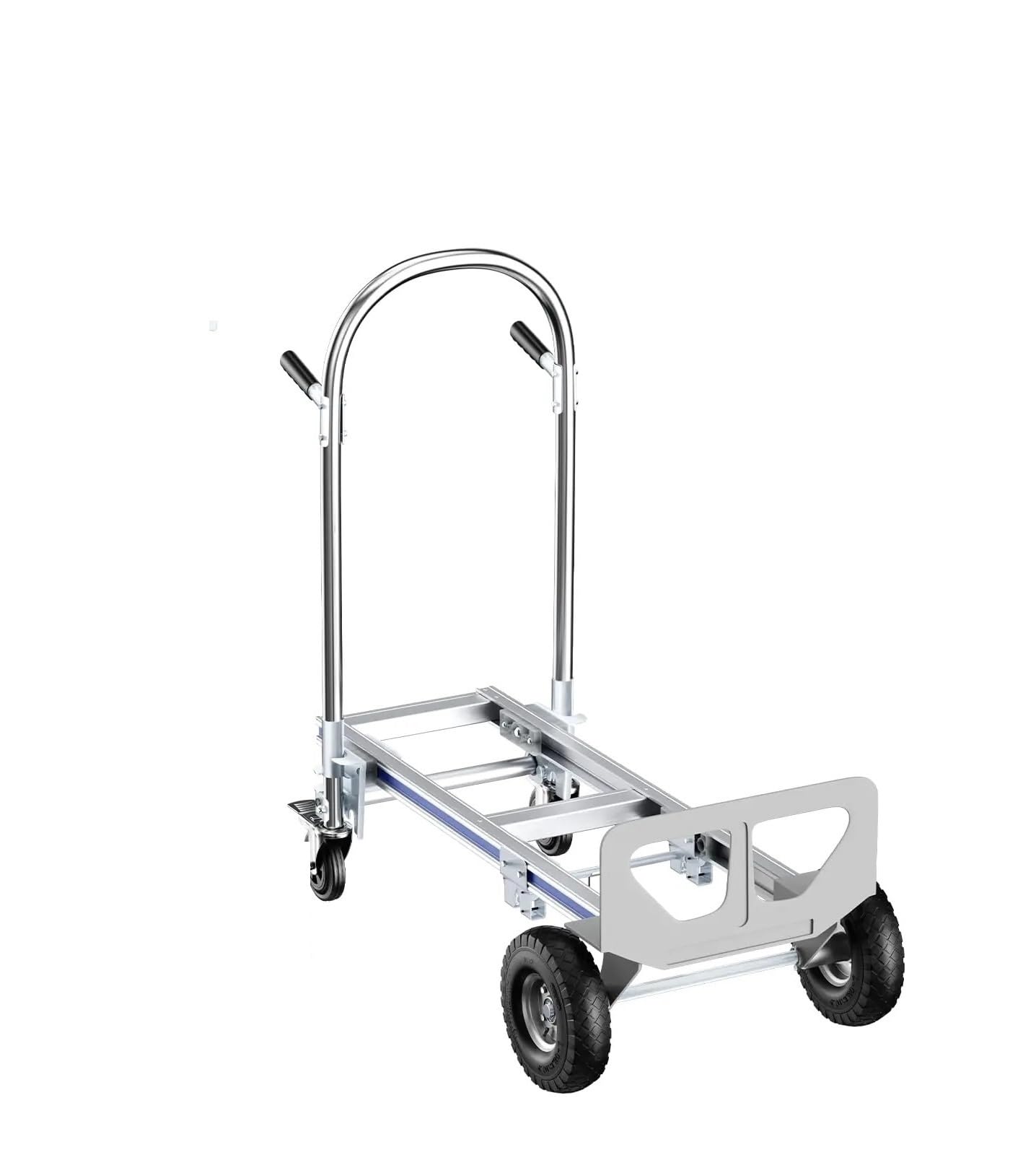 Carrello A Pianale carrello multiuso Carrello per carrello a mano Para ruote pneumatiche, lo spostamento di mobili ed elettrodomestici all'interno e all'esterno
