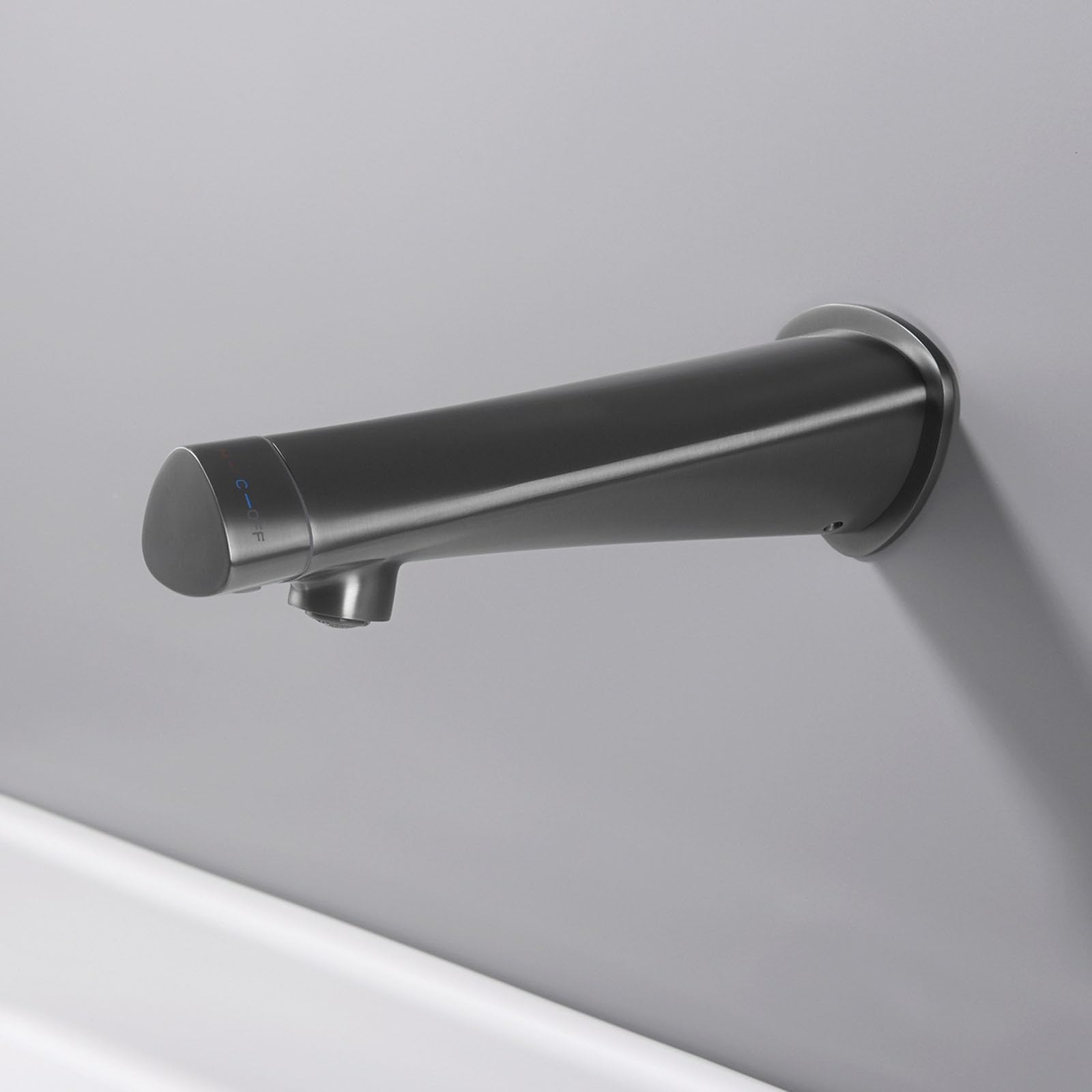 Robinet lavabo encastrable mitigeur salle de bain laiton eau chaude et froide