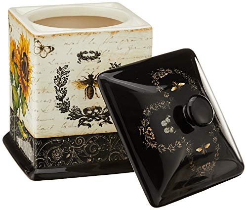 International Sunflowers Canister Set for French Decor Fans