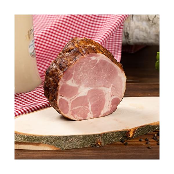 WURSTBARON® Schinken Wurst Geschenkbox aus Holz mit Serrano, Wacholderbauch, Bauerngeräuchertes, Schwarzrauch, Hüttenspeck & Taschenmesser - 2,88 kg – Bild 5