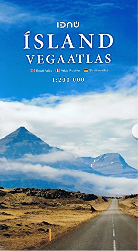 Iceland road atlas spir. ferdakort
