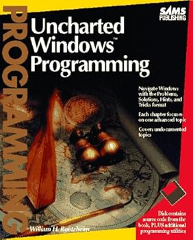 Hardcover Uncharted Windows Programming/Book and Disk Book