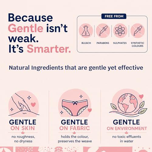 Image of Undergarment Liquid Wash 400ml | Intimate Wear Cleanser - Washing Liquid | Removes Odour & Stains | Fabric Care Wash for Delicate Clothes | Pack of 1