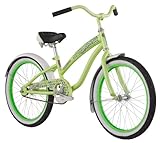 Diamondback 2013 Girl's Miz Della Cruz Cruiser (20-Inch Wheels, Lime Green)
