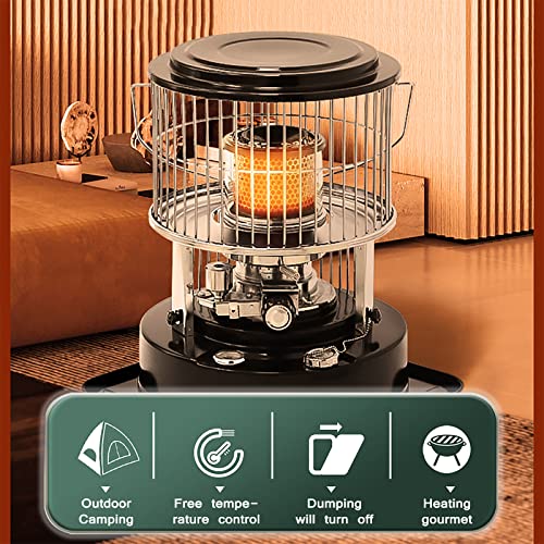 Kerosene Heaters For Indoor Use, Non Electric Heater (Black) #TOP5