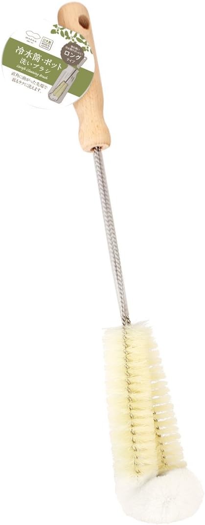 MARNA Bottle Brush Wooden Handle Long