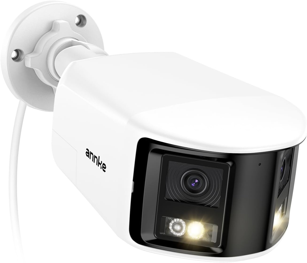 ANNKE FCD800 4K 8MP Dual Lens PoE Security Camera, 180°Panoramic View, Smart Dual Light Color Night Vision, Two-Way Audio, Light&Sound Alarm, AI Human/Vehicle Motion Detection, IP67 Weatherproof ANNKE FCD800 4K 8MP Dual Lens PoE Security Camera, 180°Panoramic View, Smart Dual Light Color Night Vision, Two-Way Audio, Light&Sound Alarm, AI Human/Vehicle Motion Detection, IP67 Weatherproof