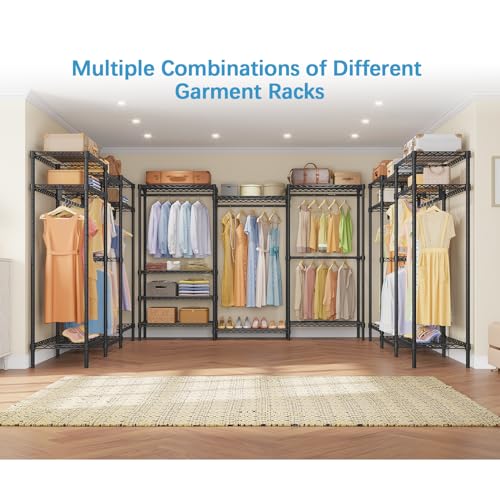 image for VIPEK V5 Plus Large Portable Closet Rack Freestanding Wardrobe Closet,