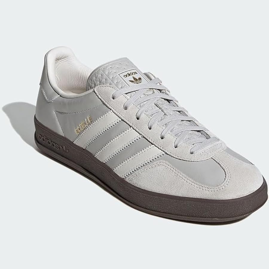 Amazon | [アディダス] ガゼル インドア GAZELLE INDOOR グレーワン