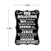 WaaHome Funny No Soliciting Sign 11.8