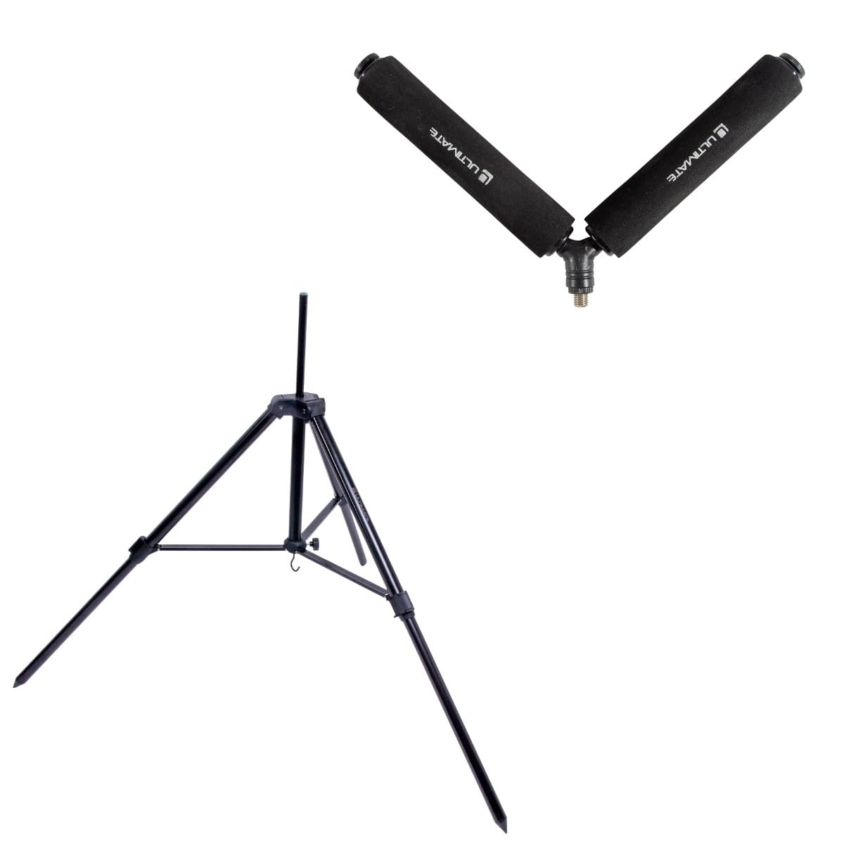 Ultimate Tripode Regolabile Con Supporto EVA V-Roller 3" - Poggia Canne Da Pesca
