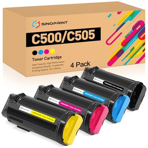 Toner C500 C505 pour Xerox Versalink 106R03869 106R03866 laser couleur BCMY