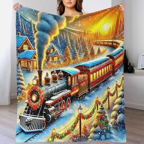 Couverture train à vapeur 3D avec microfibre haute densité - 6