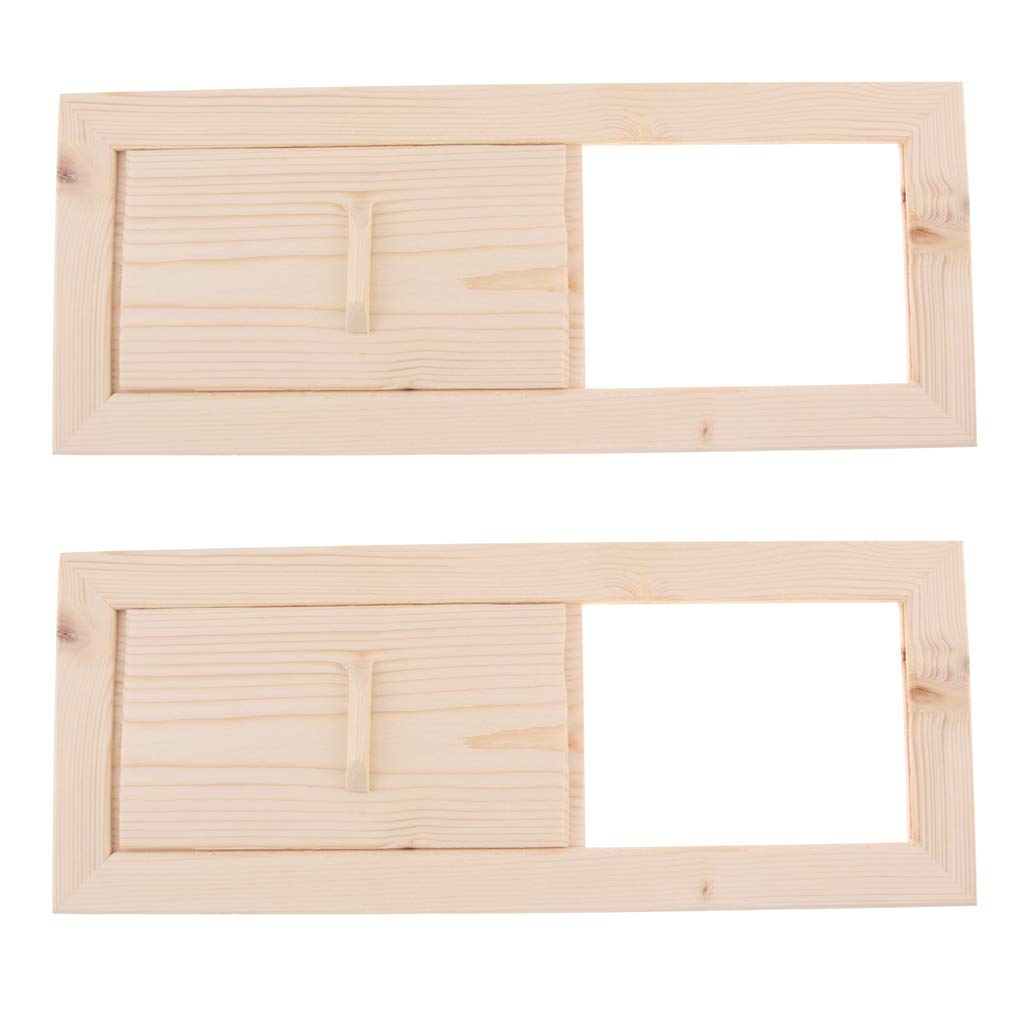 2Pcs Cedar Sauna Air Ventilation Panel, 13X5.1Inch, Sauna AccessoriesHome & Garden|Yard, Garden & Outdoor Living|Pools & Spas|Spas & Hot Tubs-image-32