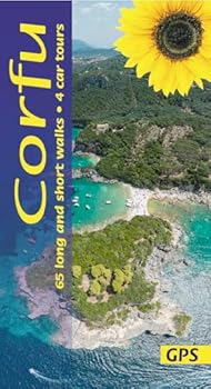 Paperback Corfu Sunflower Walking Guide Book
