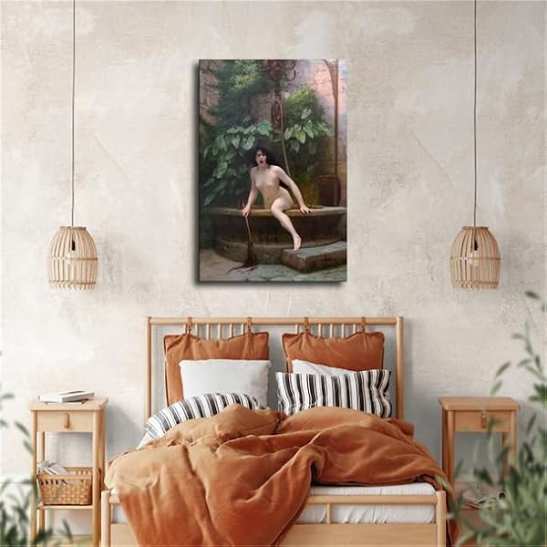 Truth Coming Out of Her Well Jean Leon Gerome Wall Art (Unframe,20 * 30in) - 3