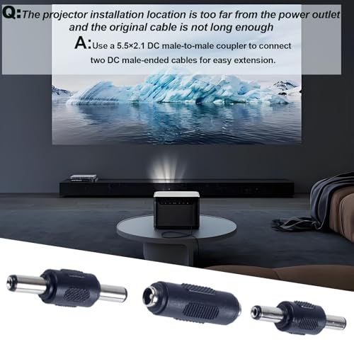 Adaptador Conector de Alimentación 5.5x2.1mm DC 12V 4pcs miniatura 7