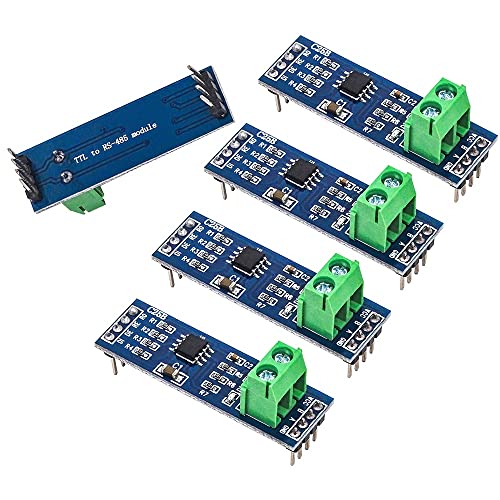 DollaTek 5PCS 5V Módulo de MAX485 / RS485 TTL a la Tarjeta de Desarrollo de RS-485 MCU