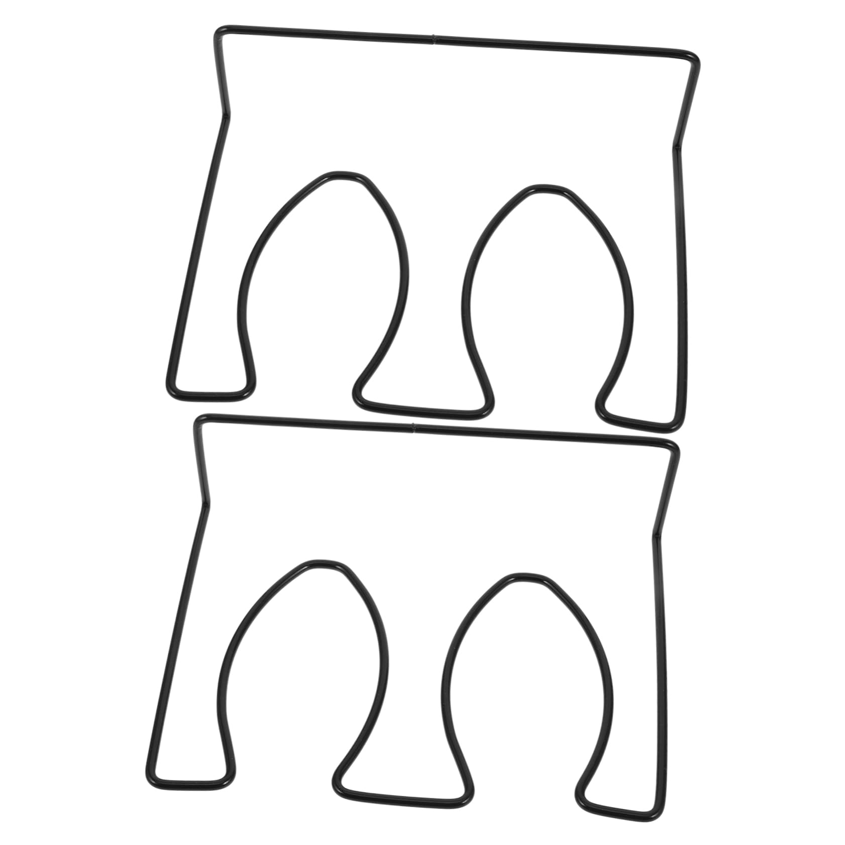 Luxshiny 2pcs Over Door Shoe Organizer Wall Mounted Rack for Boots Space Saving Storage for Entryway Closet and Garage Efficient Shoe Holder for Tidy Home