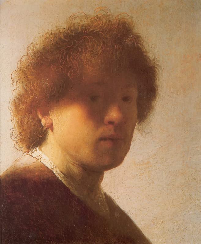 Autoportrait de Rembrandt affiche murale grand format pour créer une ambiance cabinet de curiosité