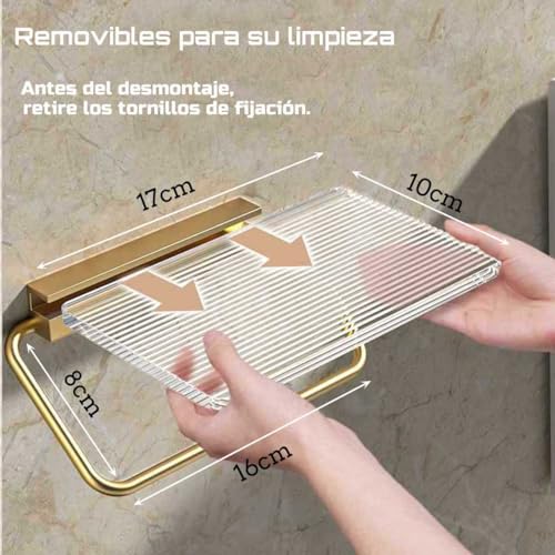 La Mejor Selección de Accesorios para baño dorados los 7 más buscados. 18 La Mejor Selección de Accesorios para baño dorados los 7 más buscados. 18