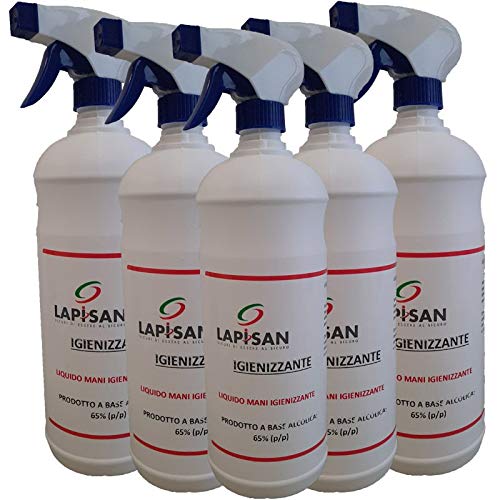 Spray IGIENIZZANTE superfici e mani 1 L (5)
