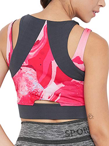 Image of Clovia Women Medium-Impact Sports Bra- Padded