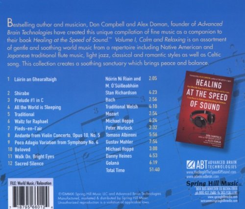 Miniatura 2 de Music for Healing at Speed of Sound 1 Calm &