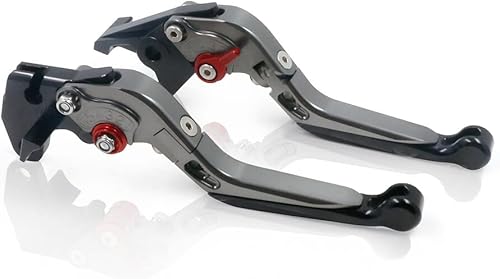 Miniatura 6 de Para YA-MAHA XMAX 125200250300400 X-MAX - Palancas de embrague de freno plegables ajustables para motocicleta con mango extensible (color BKSLBKSL)