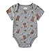 STAR WARS Grogu Baby Boys 5 Pack Bodysuit Creeper Set for Infants