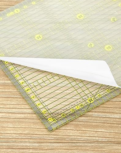 Miniatura 4 de Qwork 15 X 30 Cm Reglas De Costura Patronaje, Regla De Costura Precisa Para Acolchado, Costura Y Patchwork
