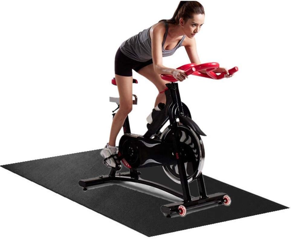 Fitness Equipment Mat Multifunctional Wear-resistant Treadmill Mat High Density Treadmill Exercise Bike Equipment Mat For Floors And Carpet Protection