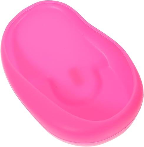 Miniatura 9 de 3 pares de protectores de silicona para los oídos para tinte y tratamiento del cabello, color negro, rosa, rojo, morado, salón y uso doméstico