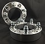 Customadeonly 2 Pieces 1.5' (38mm) Wheel Spacers Adapters Bolt Pattern 5x6.5 5x165.1 Thread Pitch 16x1.5 Studs Compatible for 94-97 Defender 90, 94-98 Discovery, 70-98 Range Rover (5x6.5 Models Only)