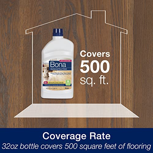 Bona Hardwood Floor Polish, High Gloss, 32 Fl Oz #TOP5