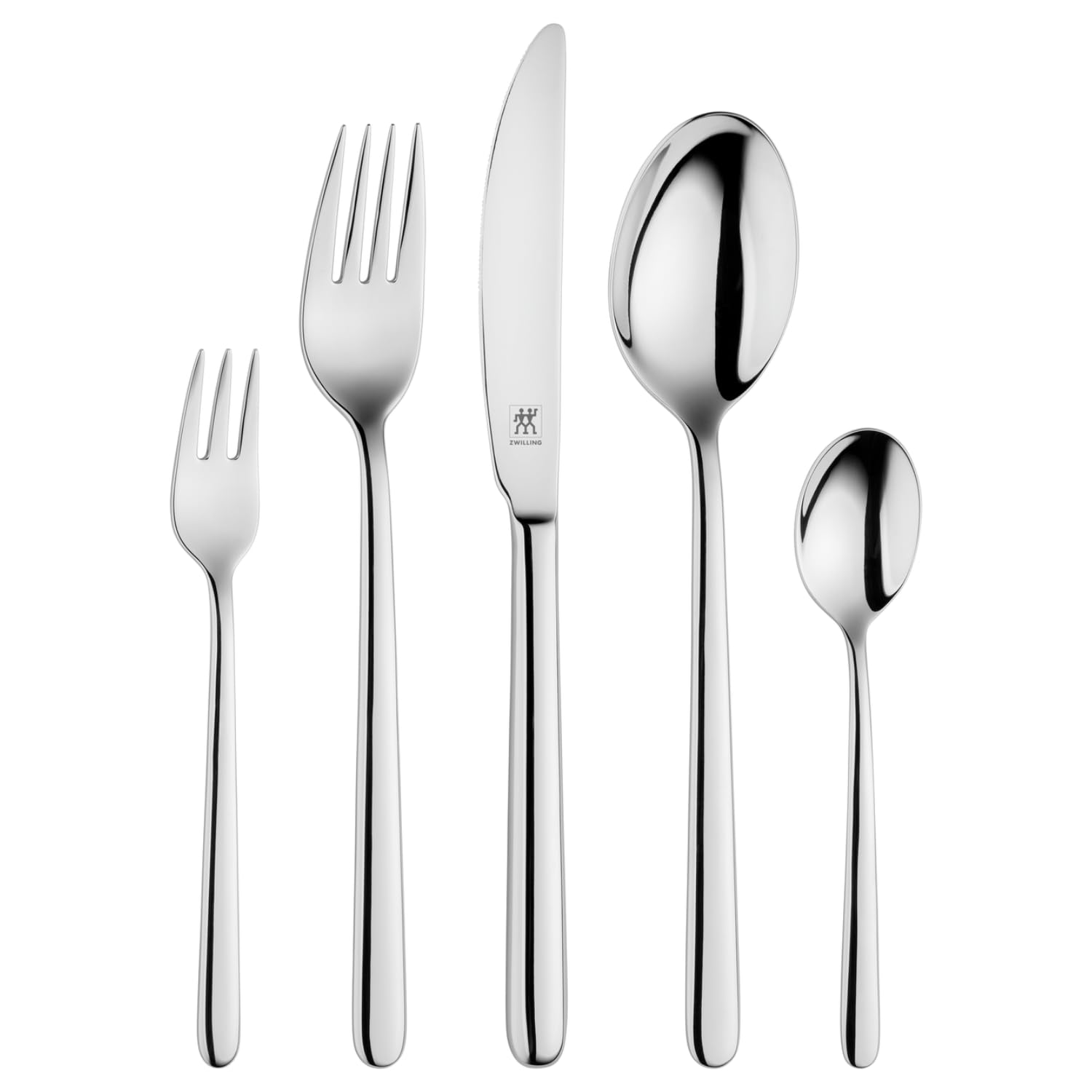 ZWILLING Zestaw 60 sztućców stołowych, dla 12 osób, wysokiej jakości stal nierdzewna 18/10, polerowana, seria Newcastle