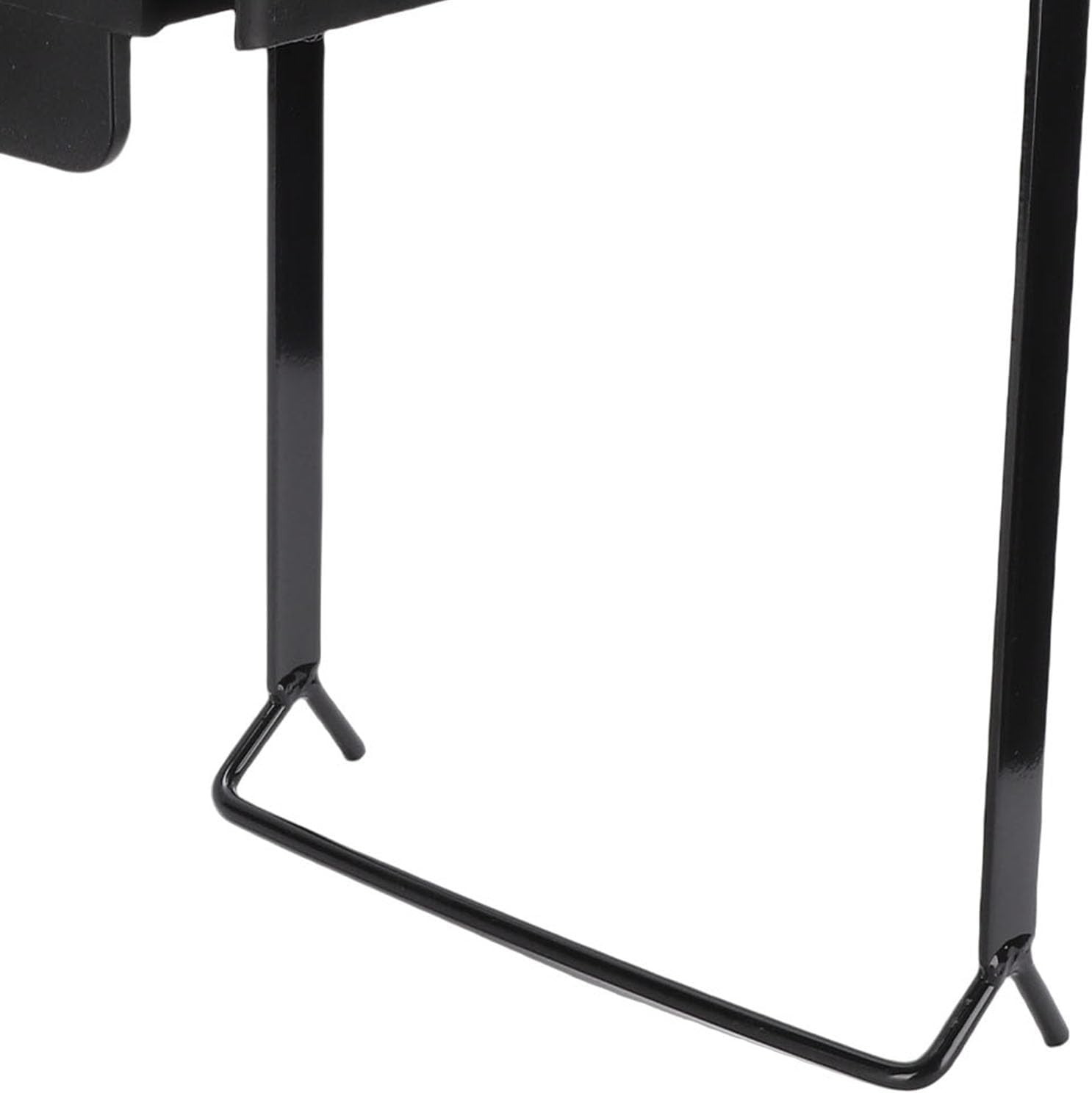 AUNMAS Folding Step Ladder Platform, Ladder Work Platform Extension for Household Home Office, Heavy Duty Iron Sturdy A Frame (Iron 2)