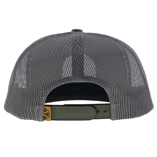 Image of HOOEY Spur Adjustable Snapback Hat - High Profile 5-Panel Breathable Mesh Baseball Cap, Trucker Hat for Men and Women