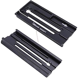 iShoot Adaptador de Abrazadera convertidor 39mm Arca-Swiss Fit Placa de liberación rápid cámara a trípode Manfrotto Gitzo Cabeza de Fluido Cabeza hidráulica Engranaje 3D Bola Abrazadera de 50mm